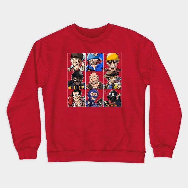 Meet the Mercs Crewneck Sweatshirt by RM Prod (Ryan McCarthy Productions)